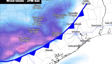 Weekend cold front coming to Texas. Here’s how strong it’ll be.