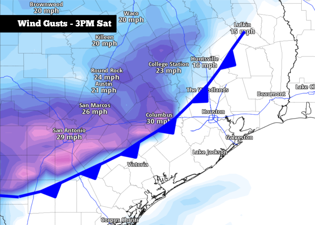 Weekend cold front coming to Texas. Here’s how strong it’ll be.