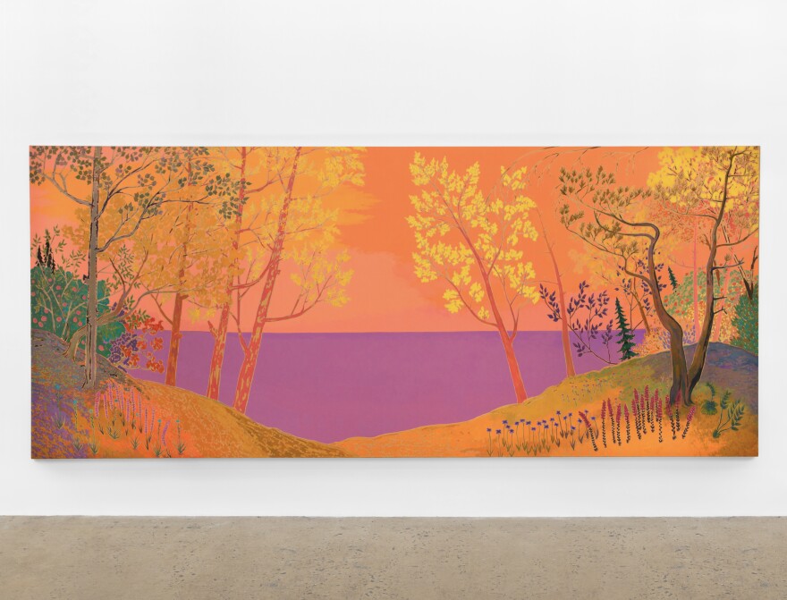 lazing incandesce no less, 2020 by John McAllister