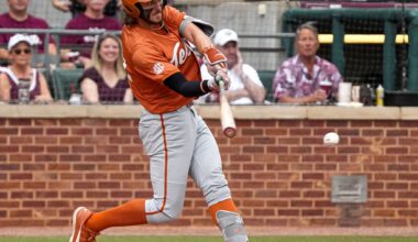 Texas OF Aiden Robbins ranks among SEC's top hitters this season