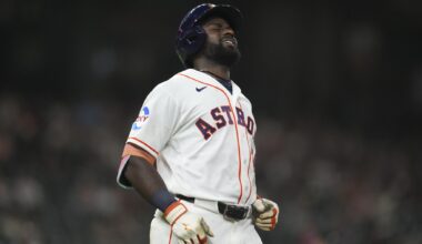 Houston Astros strike out 13 times in 3-2 loss to Colorado Rockies