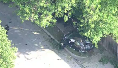 Dallas pedestrian killed after suspect highjacks car, crashes into another