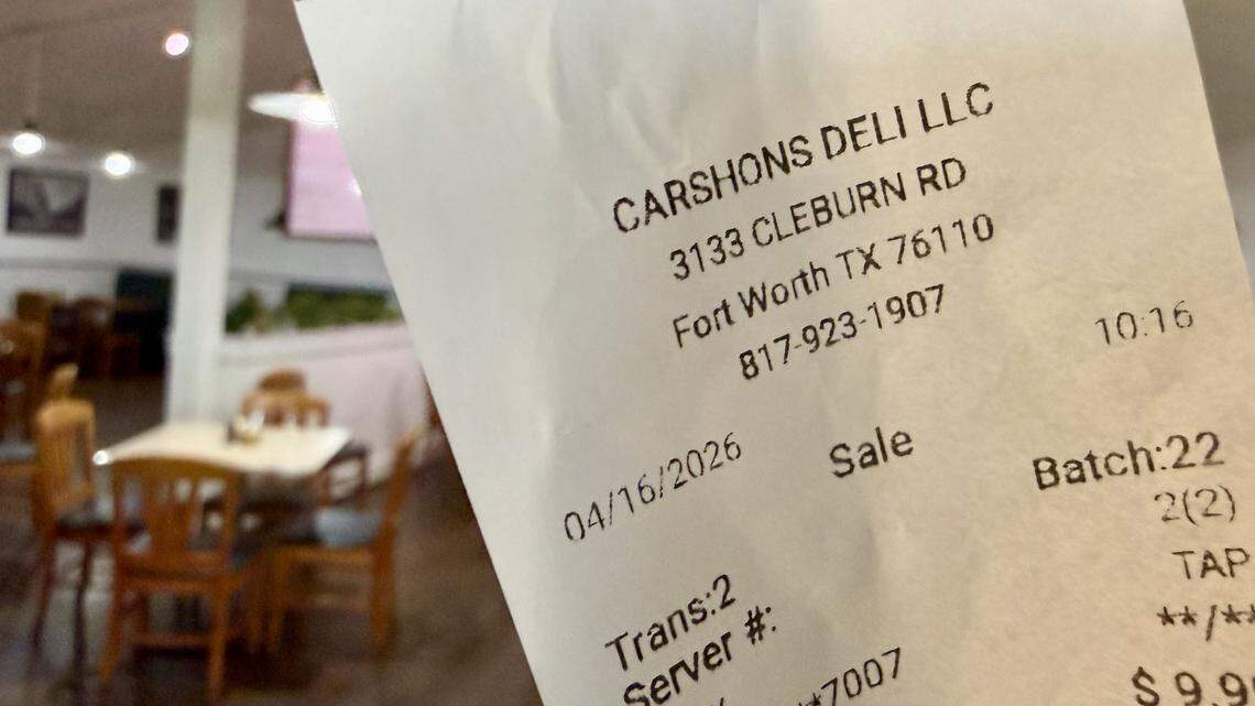 Fort Worth landmark Carshon’s Deli ends cash-only tradition