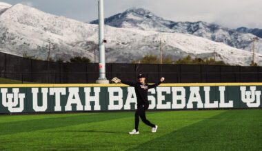 Texas Tech Freshman Linkin Garcia takes a swing during a Wednesday night contest against UIW