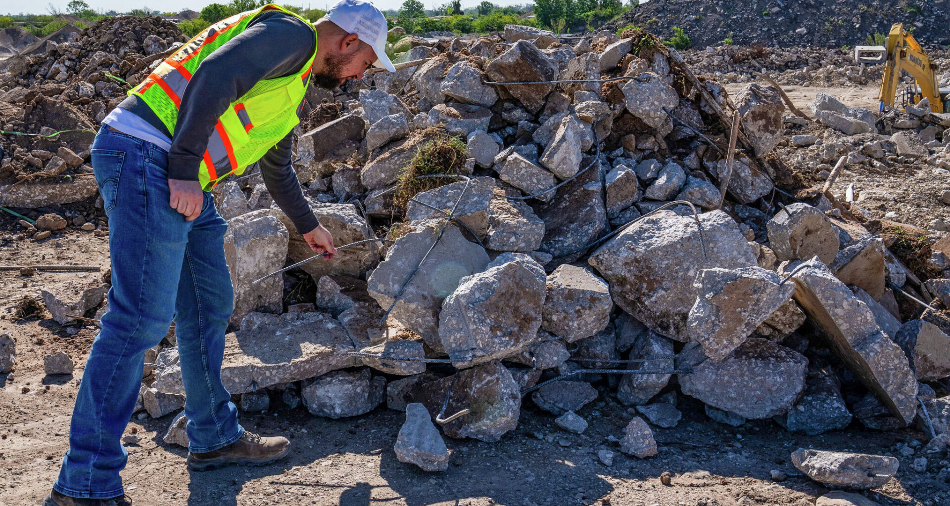 Austin road construction means lots of rubble. Here’s where it goes.
