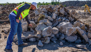Austin road construction means lots of rubble. Here’s where it goes.