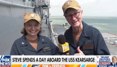 Steve Doocy spends a day aboard the USS Kearsarge for Houston's Fleet Week