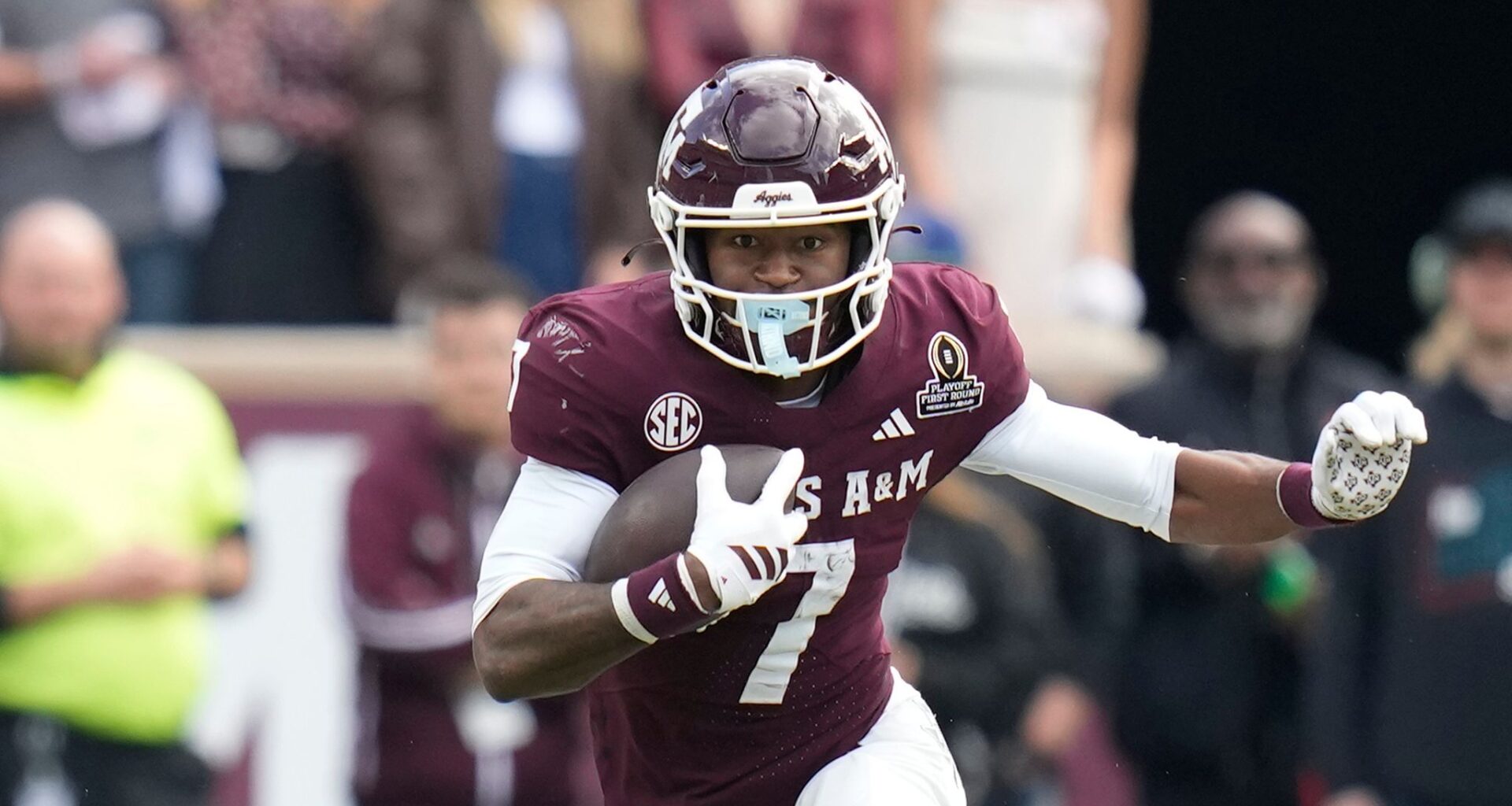 Texas A&M wide receiver KC Concepcion opens up on childhood adversity