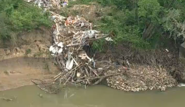 Dallas still working on plan to clear large illegal trash dump on Trinity River