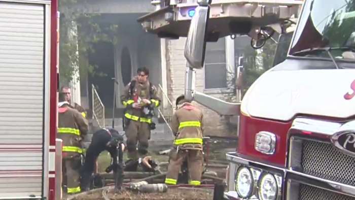 2 firefighters hospitalized after ‘significant’ fire at East Side home, SAFD says