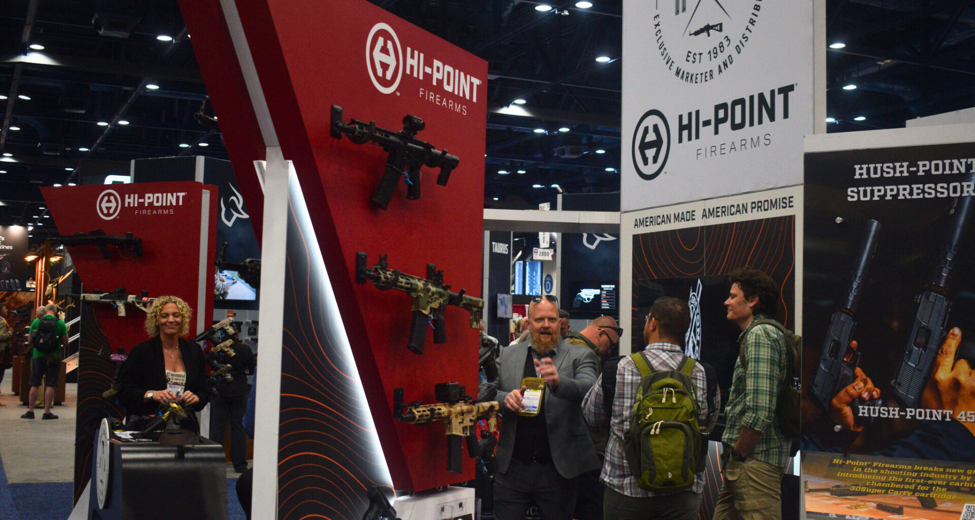 At Houston's NRA convention, little politics but lots and lots of guns
