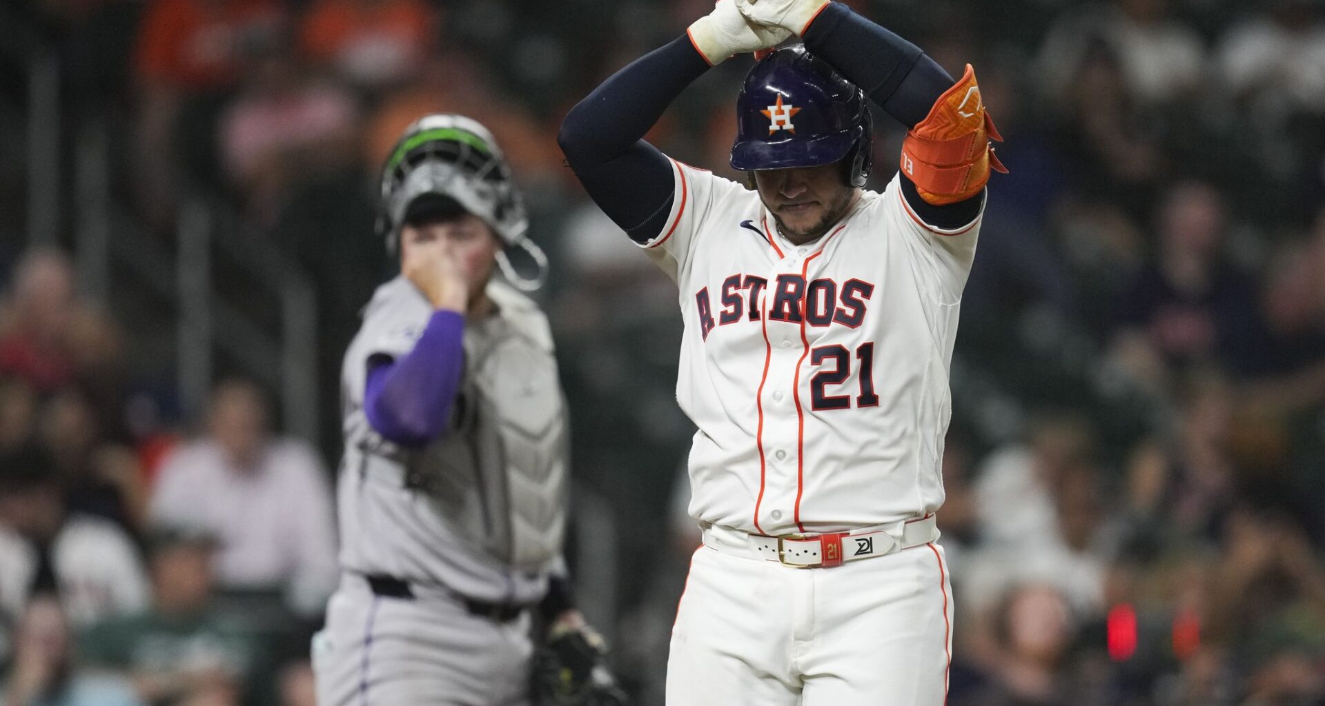 Inside the slow start for Yainer Diaz at the plate