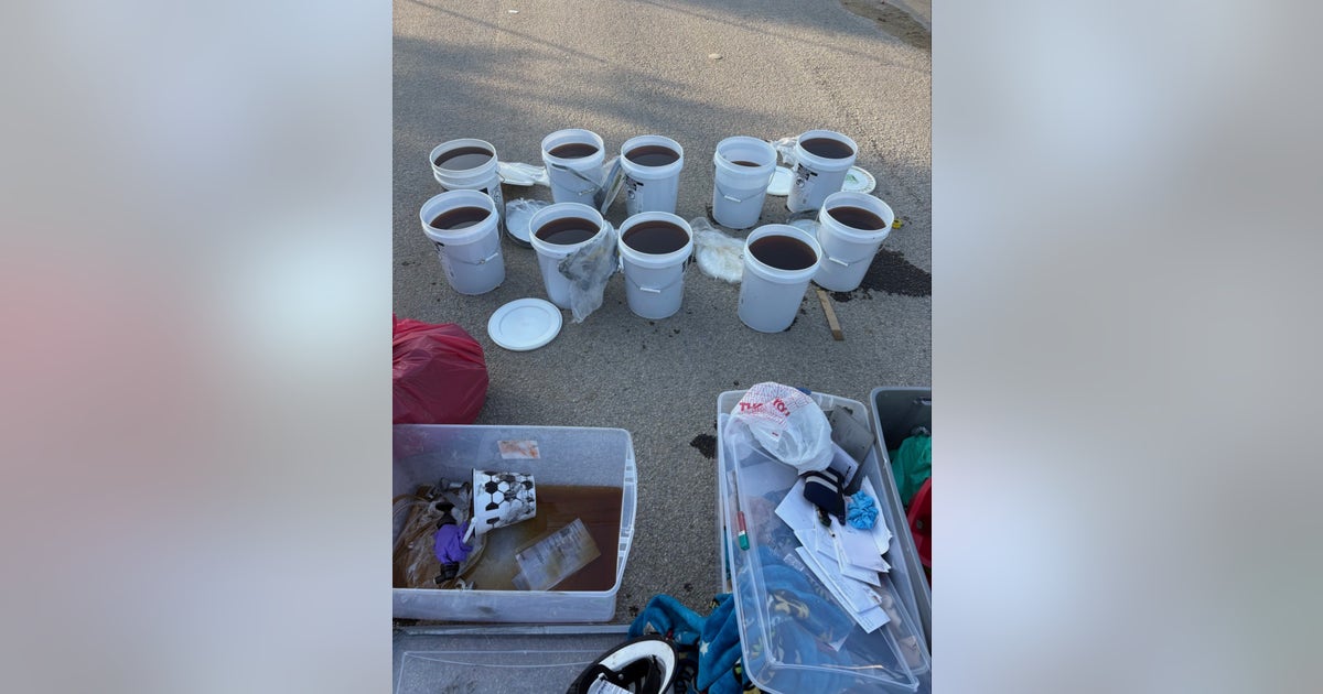 Nearly 500 pounds of liquid meth found after fatal crash in North Texas