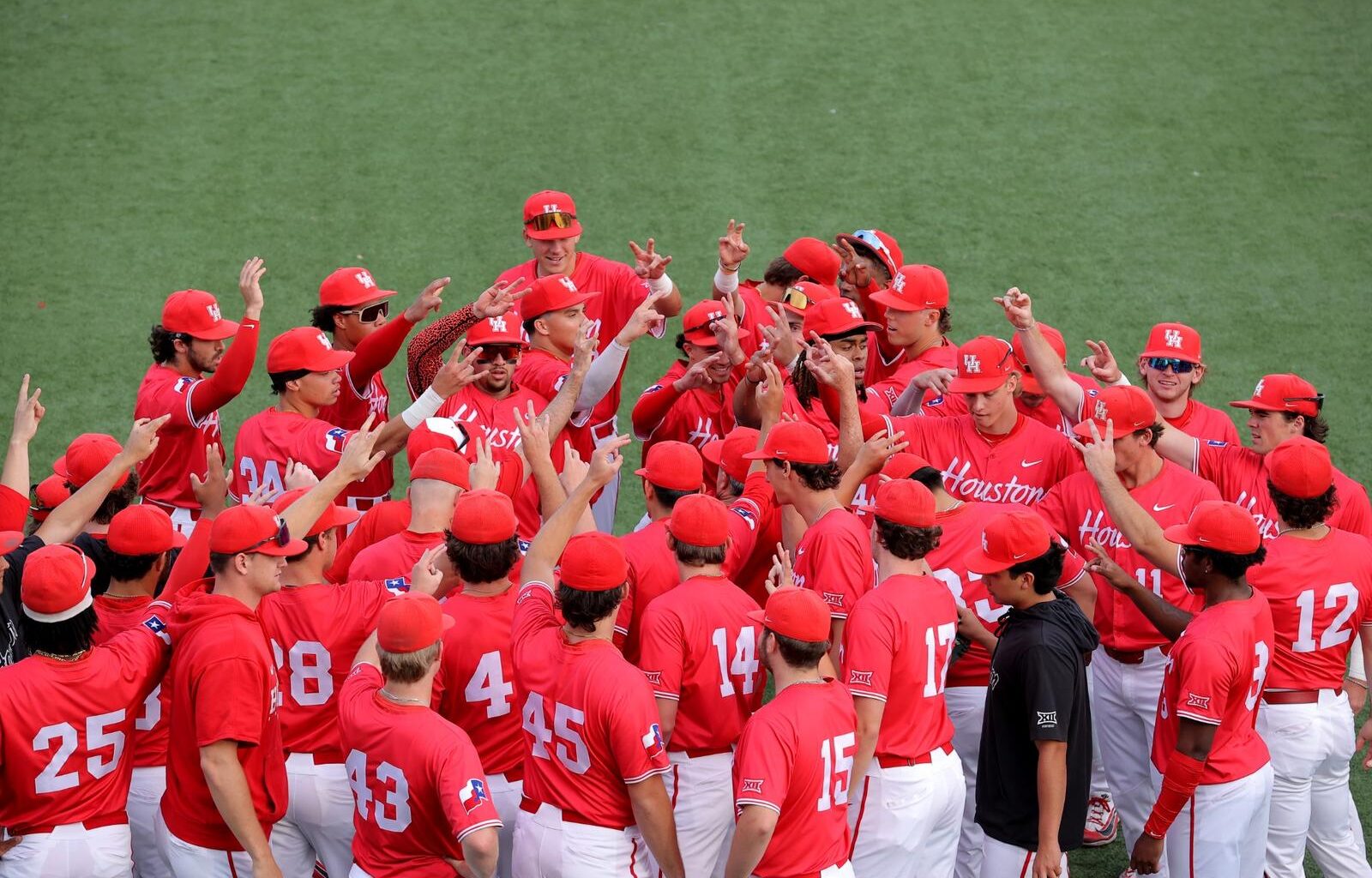 Blake Fields hitting