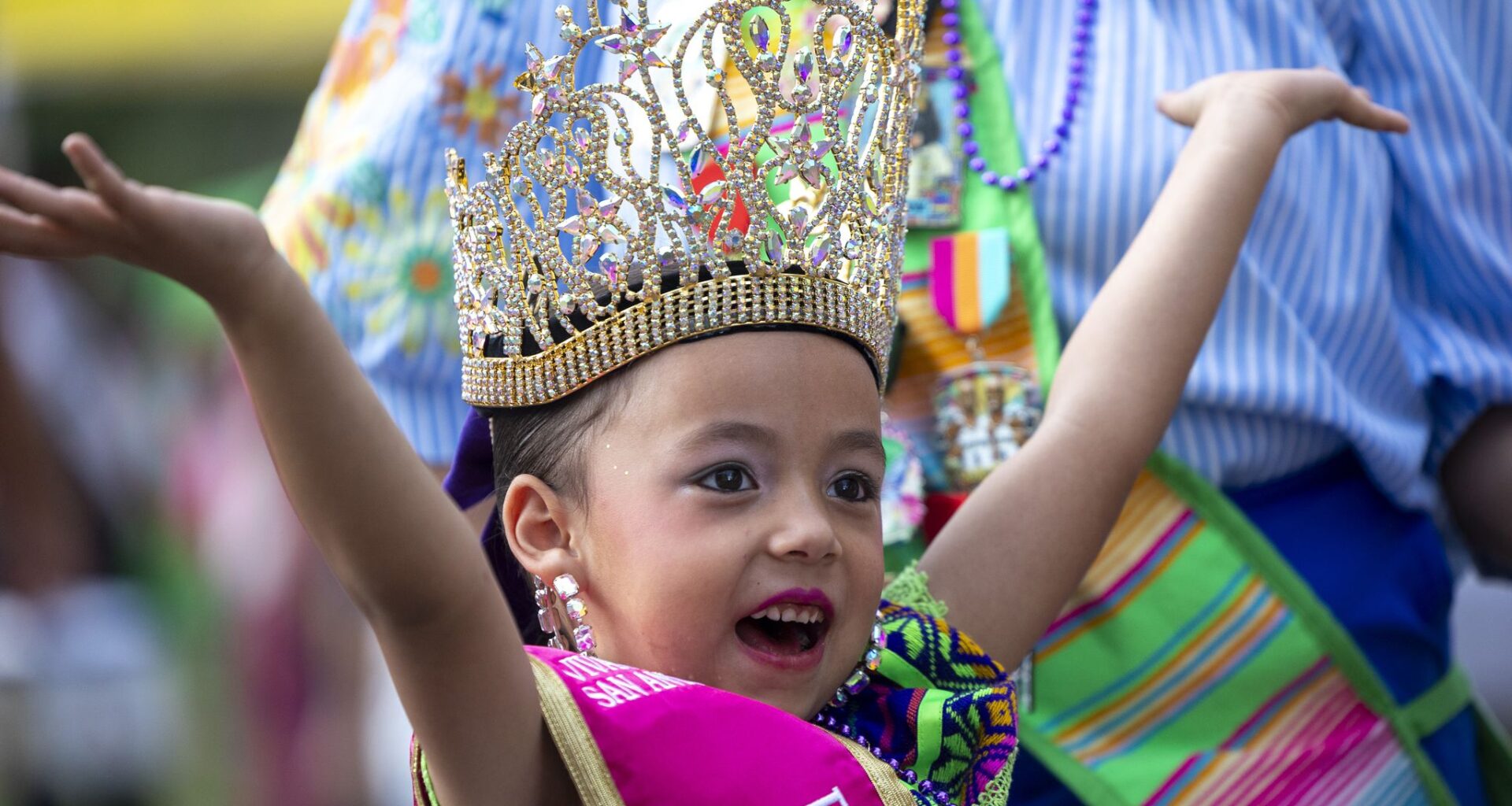 Fiesta Fiesta 2026 kickoff at Travis Park in San Antonio