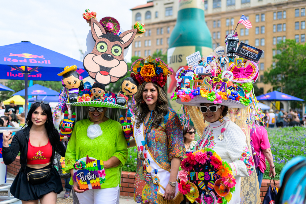 All the folks we saw having fun at Fiesta San Antonio’s official opening party
