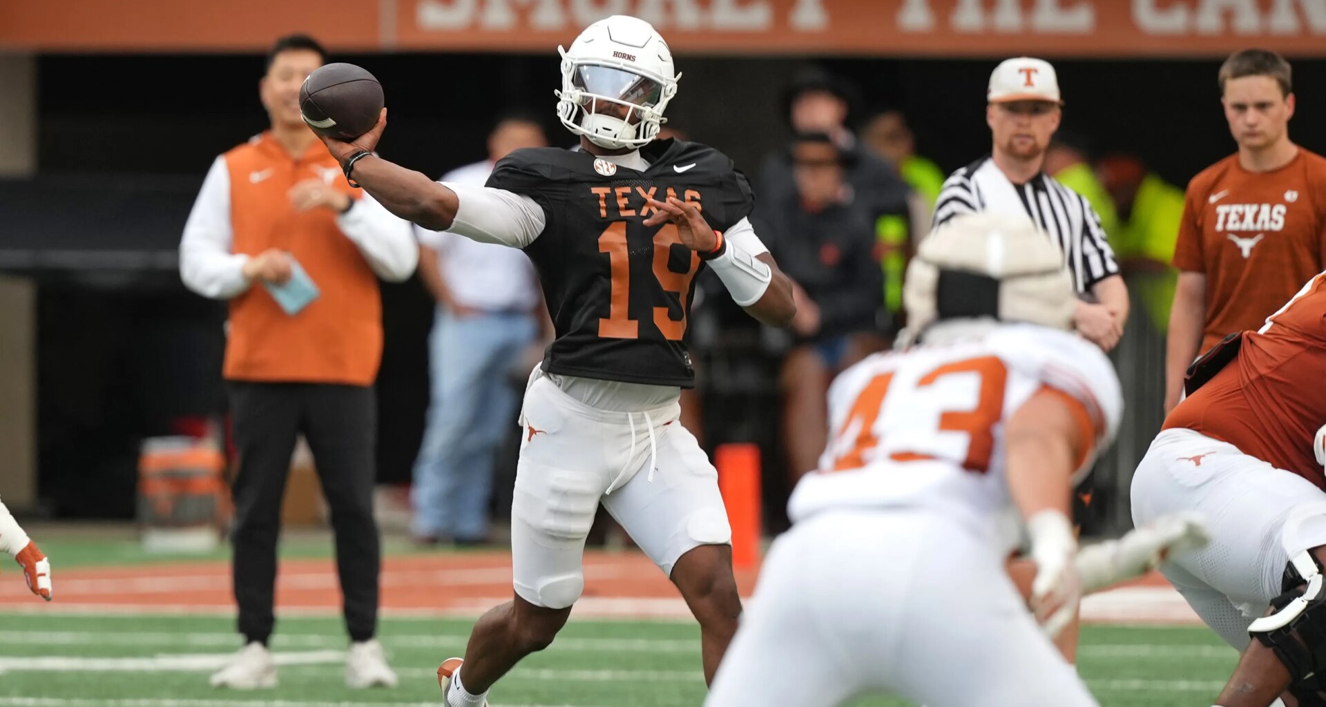 Best images Texas Spring Game, Fan Day