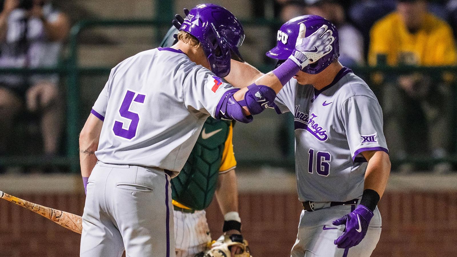 Jack Bell makes a running throw from shortstop against Arizona at Lupton Stadium.