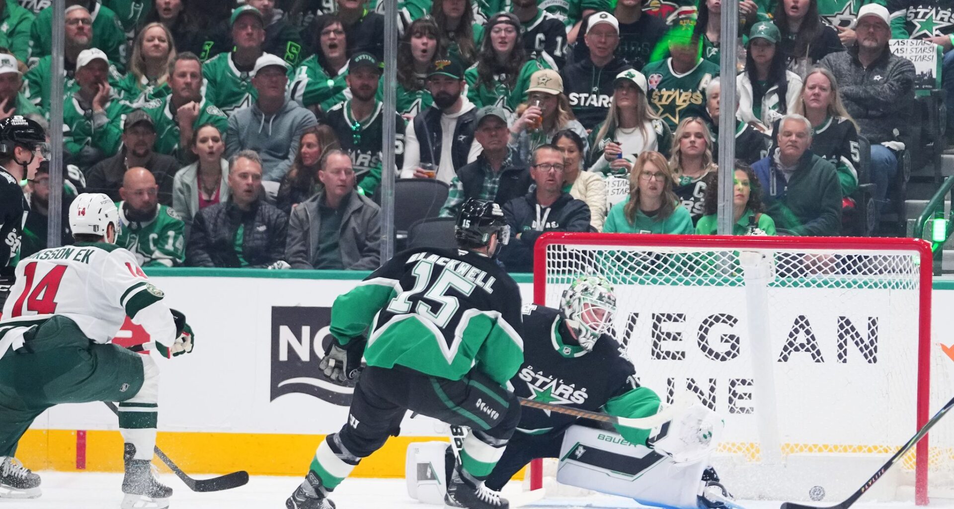 Boldy has 2 goals and an assist as Wild overwhelm Stars 6-1 to open series