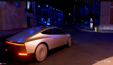 Tesla CEO and X owner Elon Musk rides in Tesla's robotaxi at an unveilling event in Los Angeles, California, U.S. October 10, 2024.