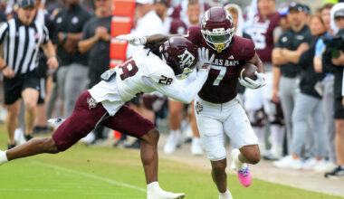 Texas A&M football newcomer Isaiah Horton among spring game highlights