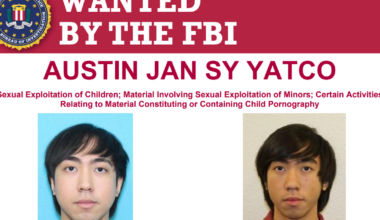 FBI Offers $25K Reward for Fugitive Austin Jan Sy Yatco