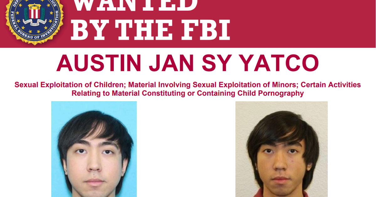FBI Offers $25K Reward for Fugitive Austin Jan Sy Yatco