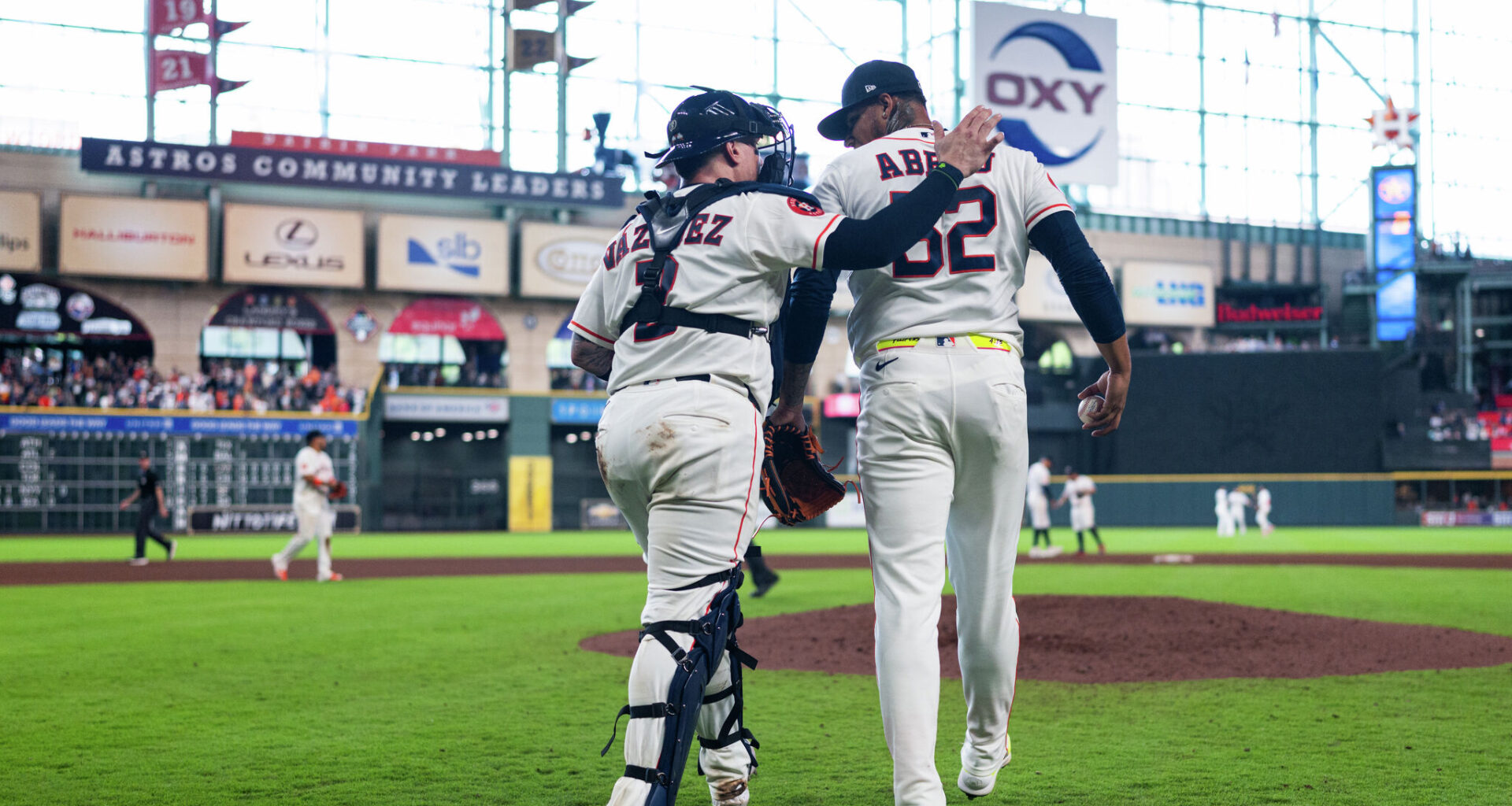 Houston Astros' Christian Vázquez is the clown of the clubhouse