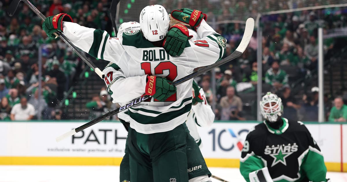 Wild make playoff statement in 6-1 Game 1 win at Dallas