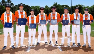 Patriots Sweep Eagles to Cap Senior Weekend