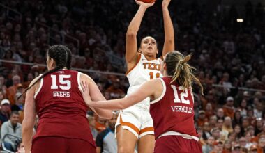 Texas women's basketball starter Justice Carlton transfers to Houston