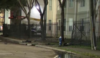 Police vehicle damaged in crash during chase in West University Place