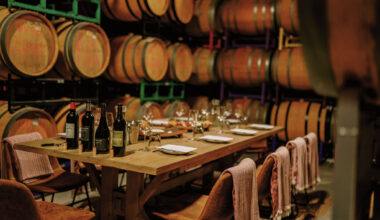 William Chris Vineyards tasting room. 