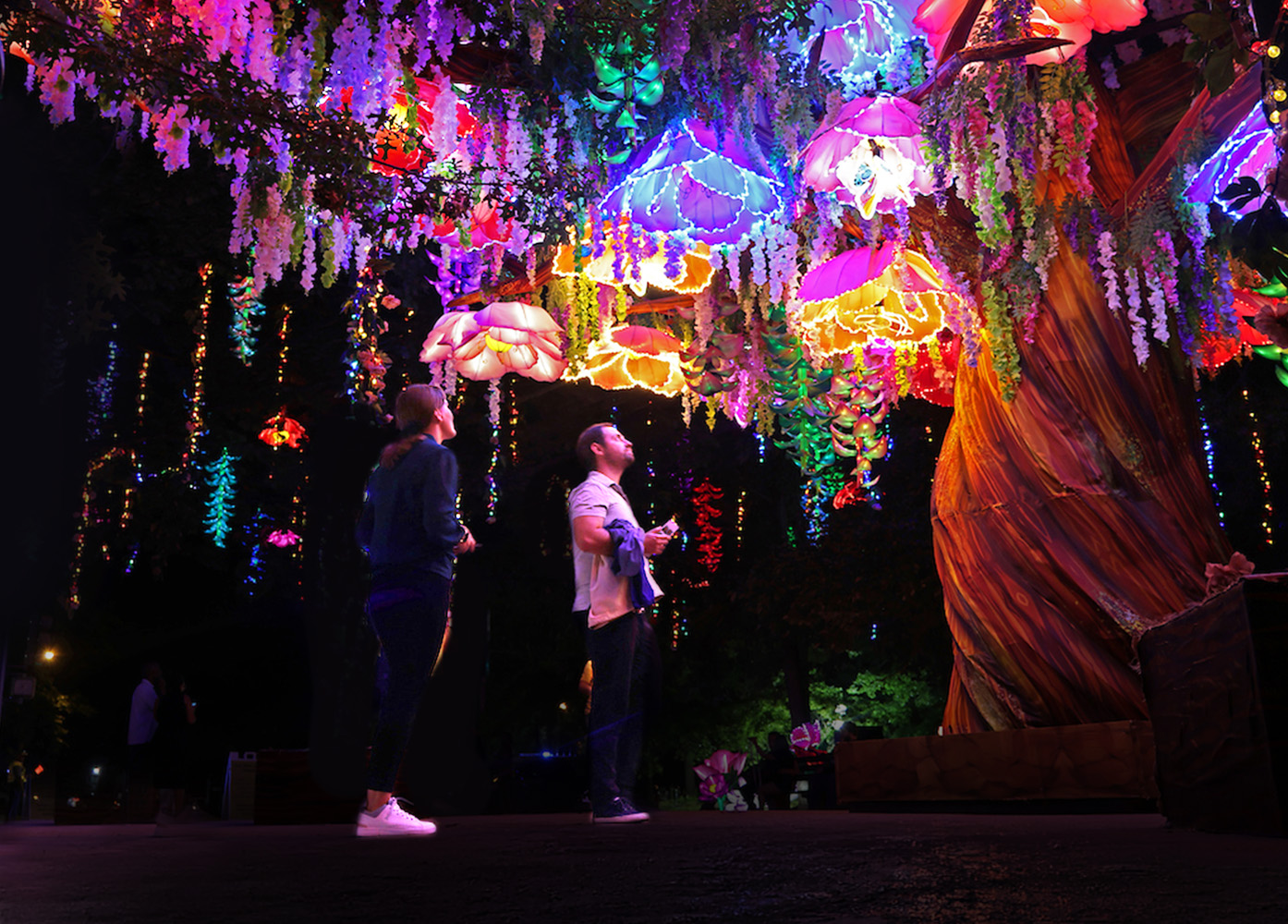 Photos: Dallas Zoo premieres its new after-hours lantern festival, Illuminature