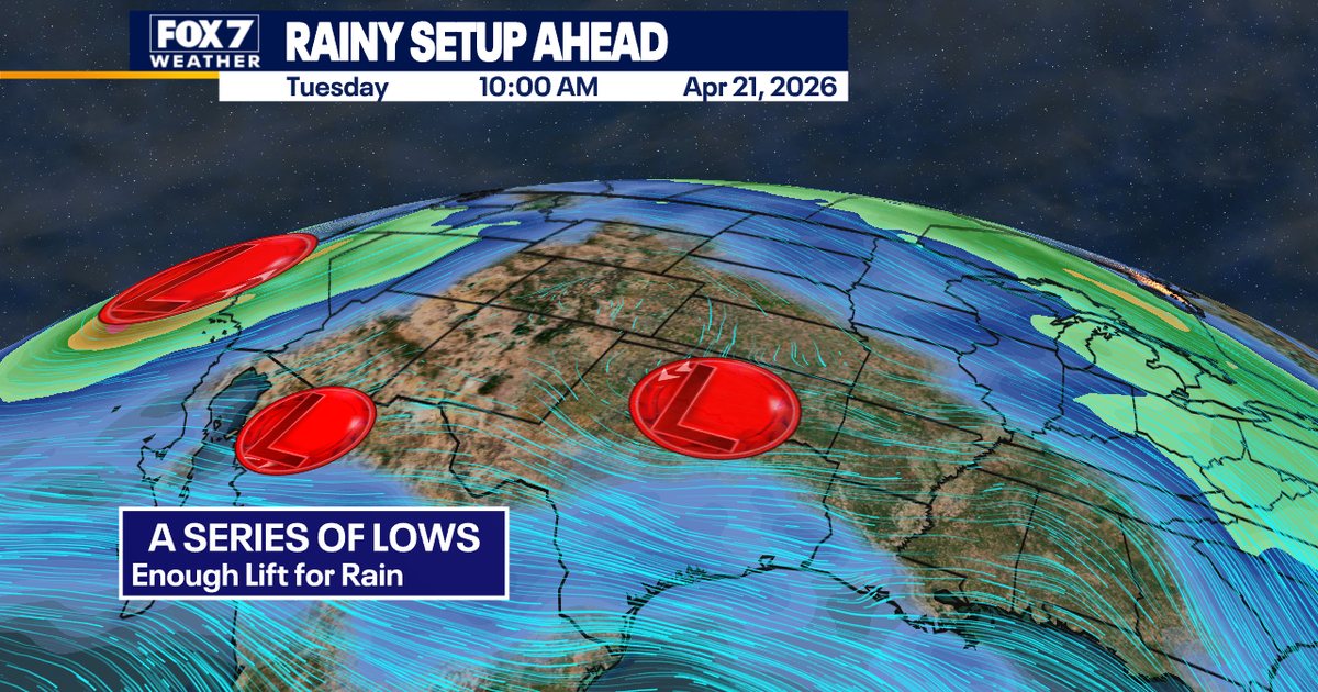 Austin weather: Several rounds of rain and storms