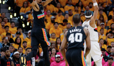 Heavy traffic in downtown San Antonio for NIOSA, Spurs playoffs