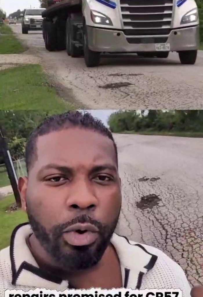 Pot holes causing flat tires, crashes on this Houston area road
