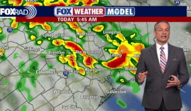 Houston weather: FOX 26 Storm Alert, heavy rain and thunderstorms Tuesday