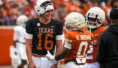 Texas football happy about its spring despite little from Arch Manning