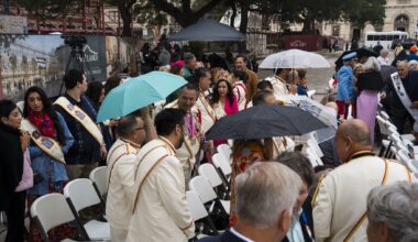 Fiesta De Los Reyes delays opening Tuesday as storms continue