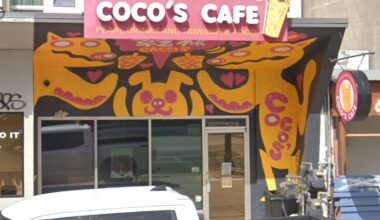 CoCo's Cafe, known as Austin's first bubble tea shop, located at 1910 Guadalupe Street in Austin, Texas. 