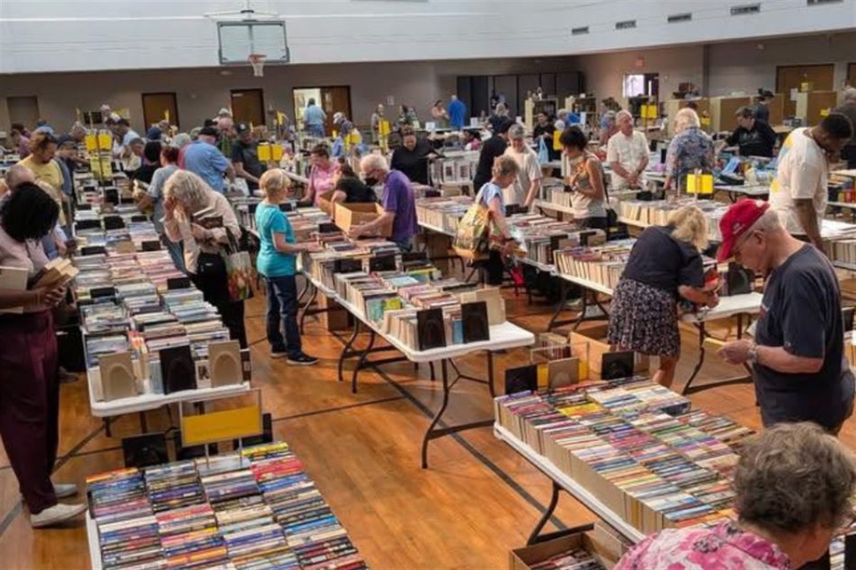 Support Your Library! Spring Book Sale Runs March 24-27, 2026