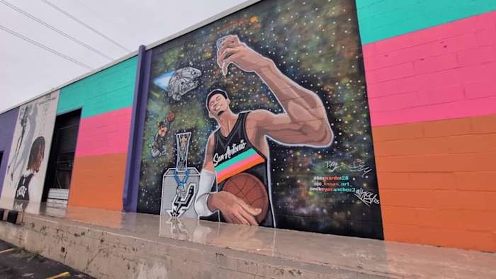 Where to find Spurs murals across San Antonio as team chases sixth championship