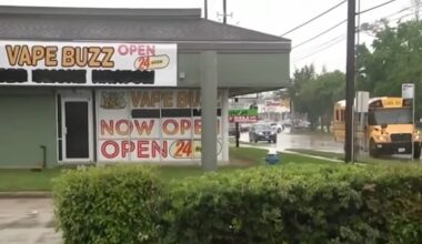 How a vape shop near a Houston-area school is following state law
