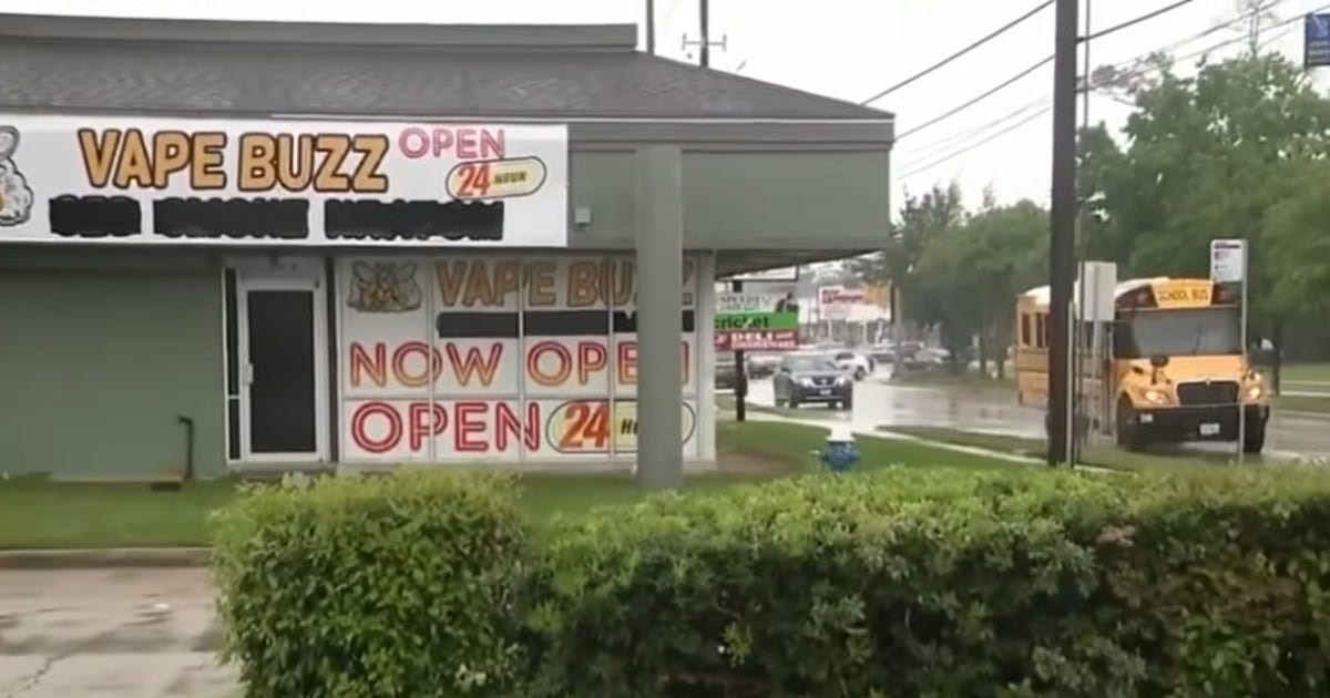 How a vape shop near a Houston-area school is following state law
