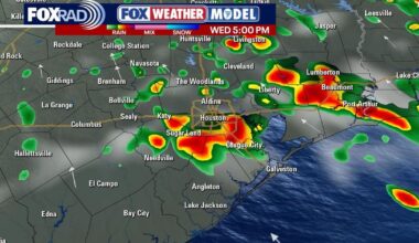 Houston weather: Scattered storms Wednesday, muggy weekend ahead