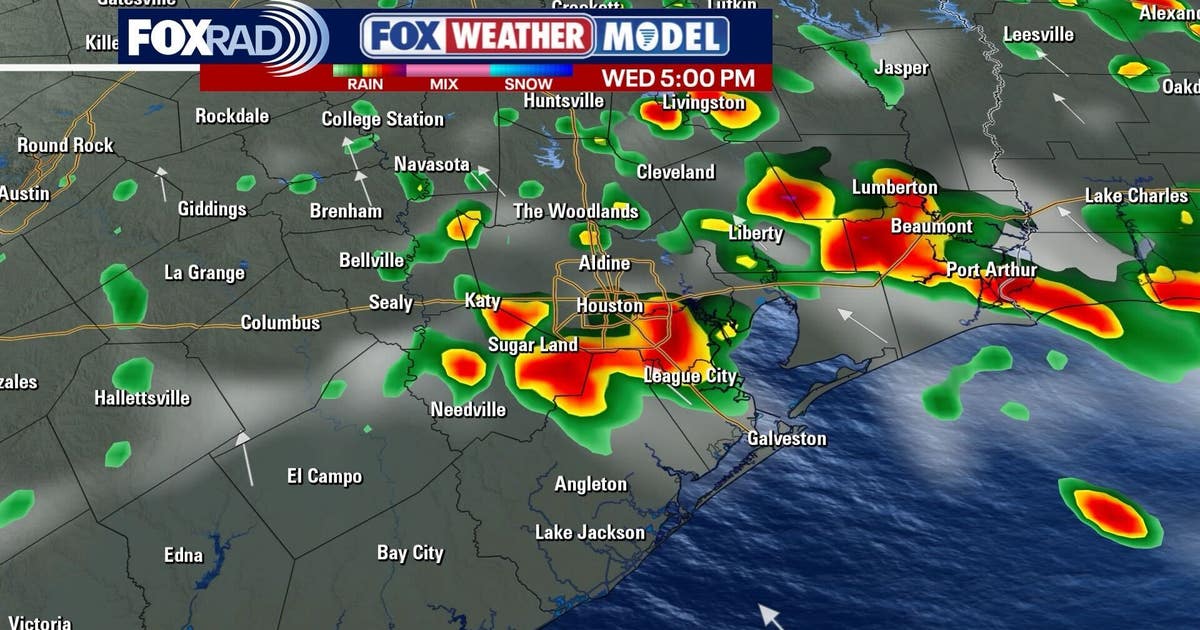 Houston weather: Scattered storms Wednesday, muggy weekend ahead