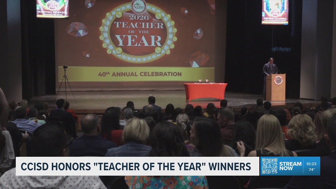 CCISD honors Teachers of the Year at 40th annual celebration