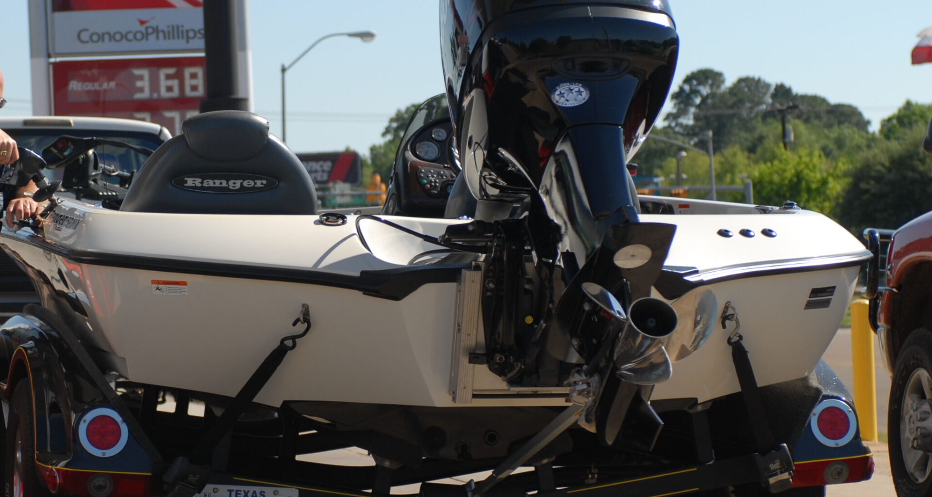 Dragging a boat behind a tow vehicle can reduce fuel economy as much as 30 percent, possibly more if something is preventing the trailer from rolling as easily as it should.