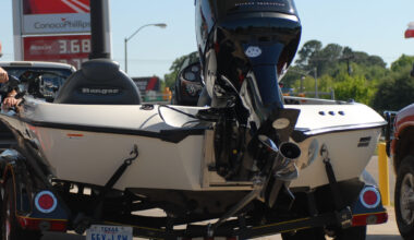 Dragging a boat behind a tow vehicle can reduce fuel economy as much as 30 percent, possibly more if something is preventing the trailer from rolling as easily as it should.
